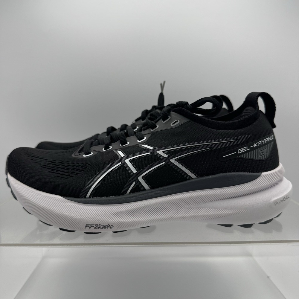 Brand New Asics Gel-Kayano 31 Black White 1011B867 Running Shoes Men's Size 7